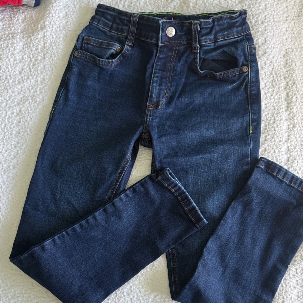 Mini Boden Dark Blue Kids Jeans